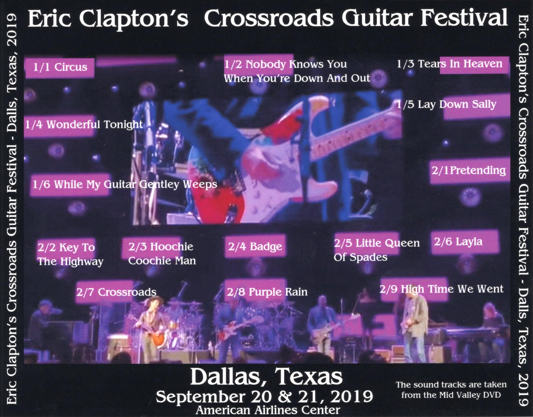 Crossroads Guitar Festival 2019 art